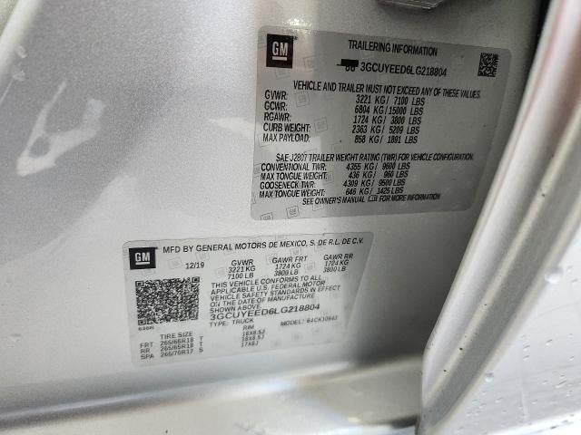 2020 Chevrolet Silverado 1500 4WD CREW CAB 147 RST **REMOTE START**HEATED FRONT SEATS**APPLE CARPLAY/ANDROID AUTO**