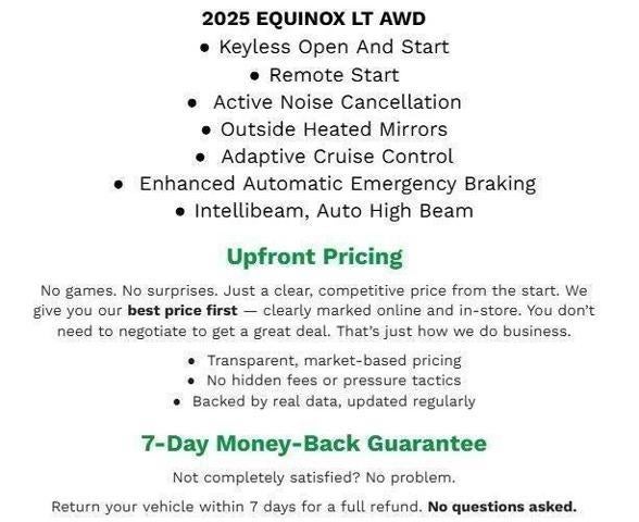 2025 Chevrolet Equinox AWD 4dr LT w/2LT