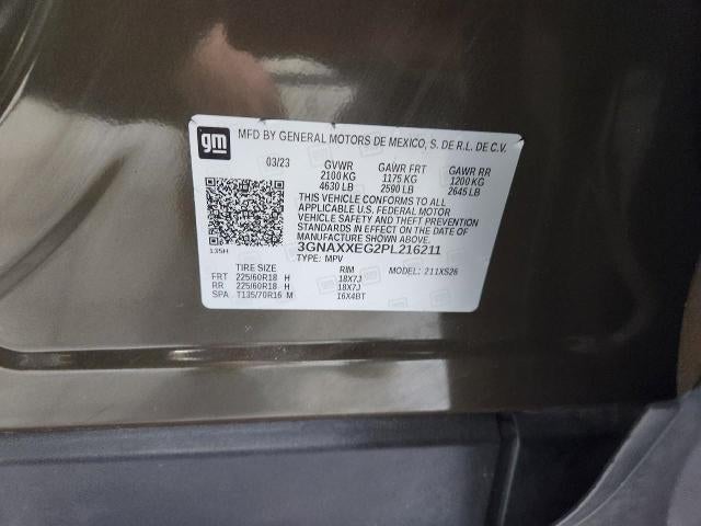 2023 Chevrolet Equinox AWD 4DR PREMIER **DRIVER MEMORY SETTINGS**HD SURROUND VISION**HEATED FRONT & REAR SEATS**