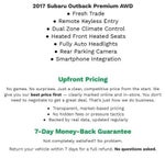 2017 Subaru Outback 2.5i Premium