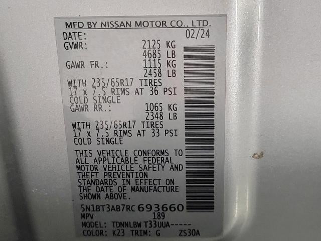 2024 Nissan Rogue AWD S **APPLE CARPLAY/ANDROID AUTO**REMOTE KEYLESS ENTRY**AUTOMATIC EMERGENCY BRAKING**