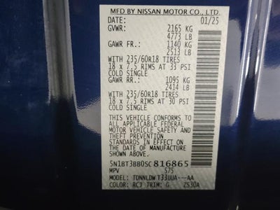 2025 Nissan Rogue AWD SV