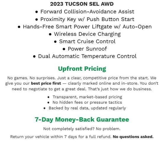 2023 Hyundai Tucson SEL AWD