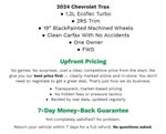 2024 Chevrolet Trax FWD 4dr 2RS