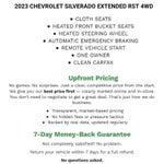 2023 Chevrolet Silverado 1500 Double Cab Standard Box 4-Wheel Drive RST