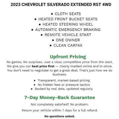 2023 Chevrolet Silverado 1500 Double Cab Standard Box 4-Wheel Drive RST