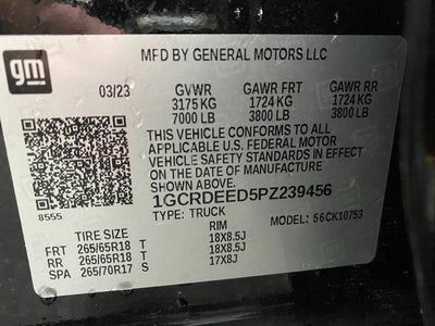 2023 Chevrolet Silverado 1500 Double Cab Standard Box 4-Wheel Drive RST