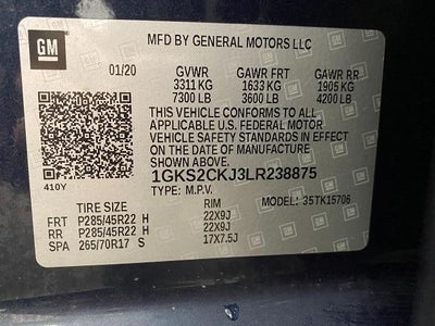 2020 GMC Yukon 4WD 4dr Denali