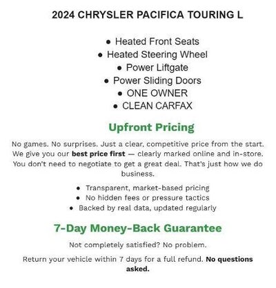 2024 Chrysler Pacifica Touring L FWD