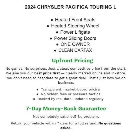 2024 Chrysler Pacifica Touring L FWD
