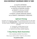 2024 Chevrolet Silverado 1500 Crew Cab Short Box 4-Wheel Drive LT 1LT