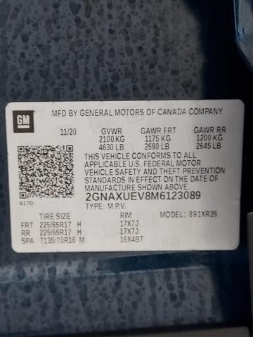 2021 Chevrolet Equinox AWD LT