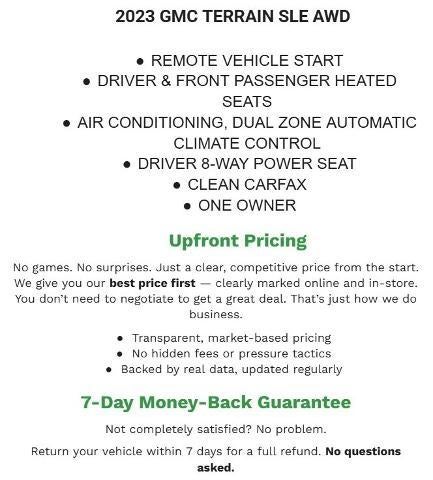 2023 GMC Terrain AWD 4dr SLE