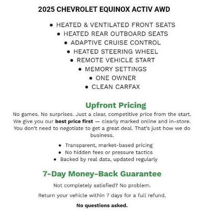 2025 Chevrolet Equinox AWD ACTIV