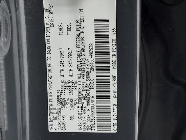 2024 Toyota Tacoma 4WD 4WD SR5 Double Cab 5' Bed AT (GS)