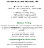 2025 Buick Enclave 4dr Preferred