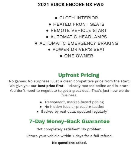 2021 Buick Encore GX Preferred FWD