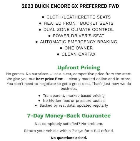 2023 Buick Encore GX Preferred FWD