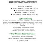 2025 Chevrolet Trax FWD 4dr ACTIV