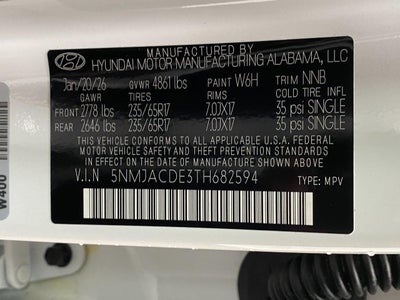 2026 Hyundai Tucson SE AWD