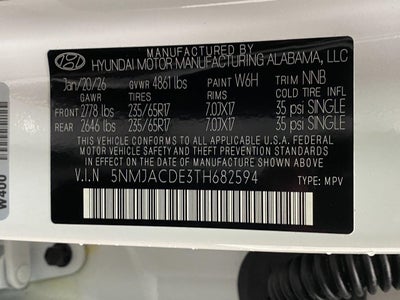 2026 Hyundai Tucson SE AWD
