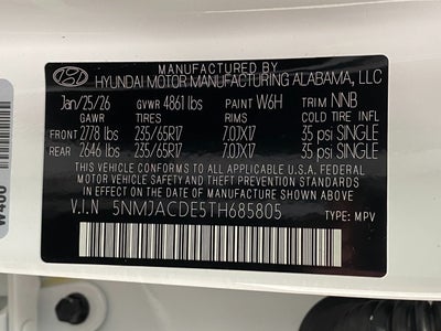 2026 Hyundai Tucson SE AWD
