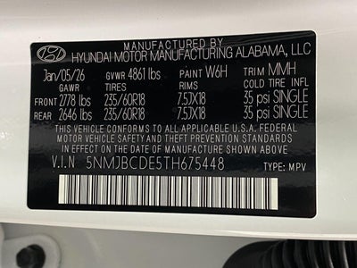 2026 Hyundai Tucson SEL AWD