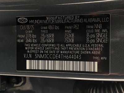 2026 Hyundai Tucson SEL Premium AWD