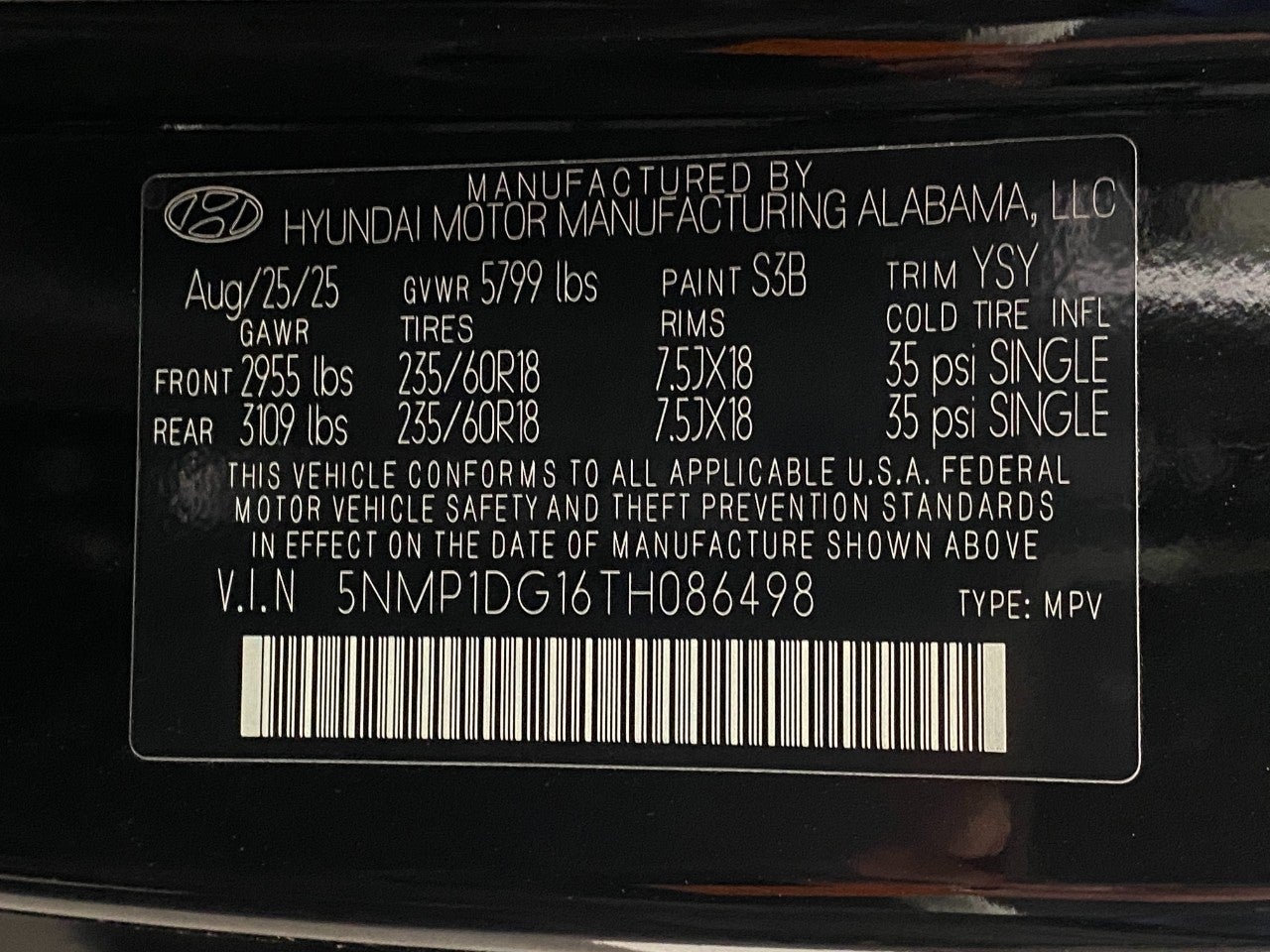 2026 Hyundai Santa Fe Hybrid SE