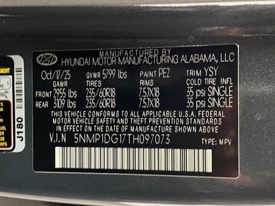 2026 Hyundai Santa Fe Hybrid SE