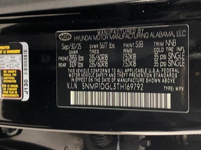 2026 Hyundai Santa Fe SE AWD