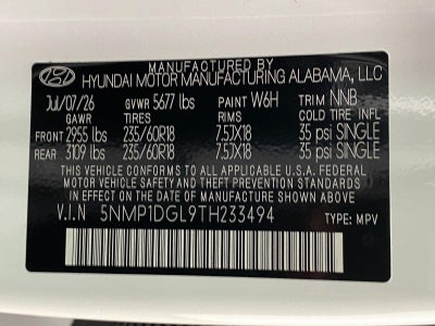 2026 Hyundai Santa Fe SE AWD
