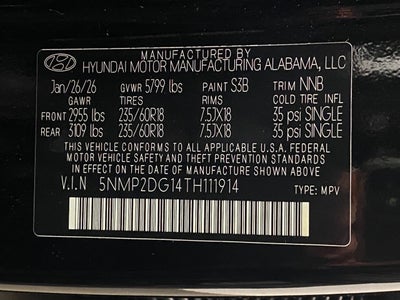 2026 Hyundai Santa Fe Hybrid SEL