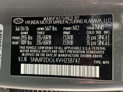 2027 Hyundai Santa Fe SEL AWD