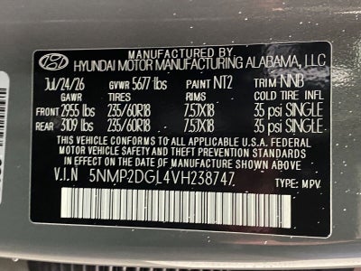 2027 Hyundai Santa Fe SEL AWD