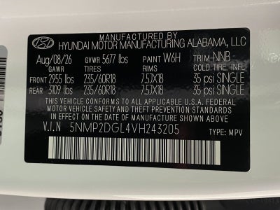 2027 Hyundai Santa Fe SEL AWD