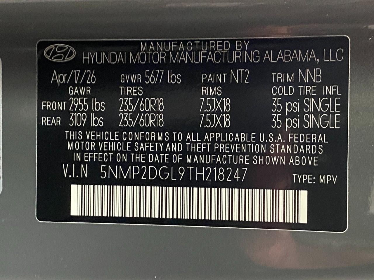 2026 Hyundai Santa Fe SEL AWD