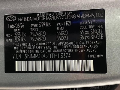 2026 Hyundai Santa Fe Hybrid Limited