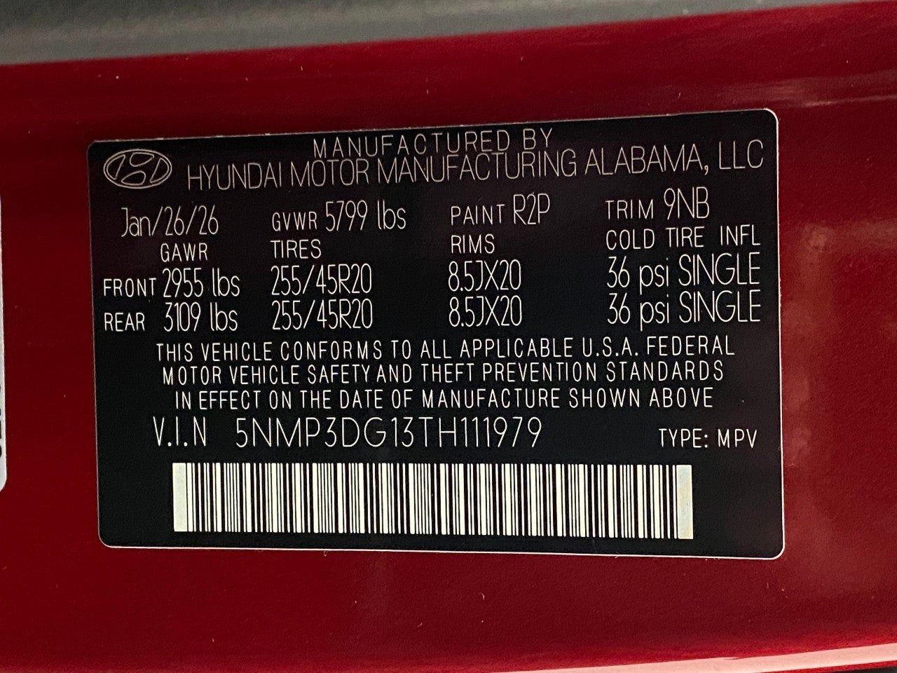 2026 Hyundai Santa Fe Hybrid Limited