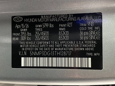 2026 Hyundai SANTA FE HYBRID Limited