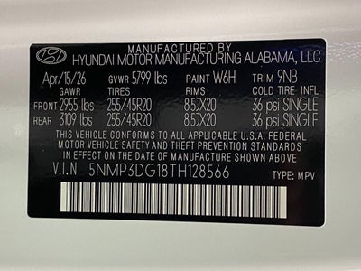 2026 Hyundai SANTA FE HYBRID Limited