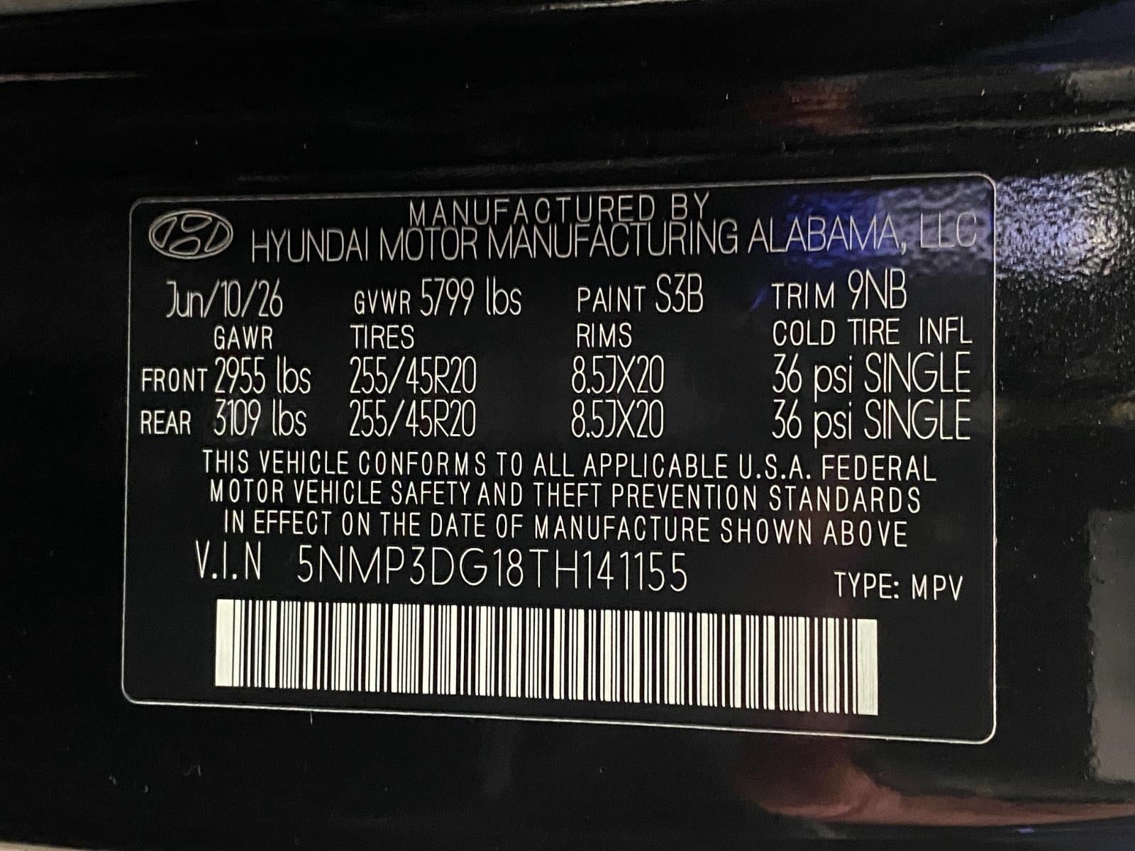 2026 Hyundai Santa Fe Hybrid Limited
