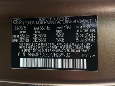 2027 Hyundai Santa Fe XRT AWD