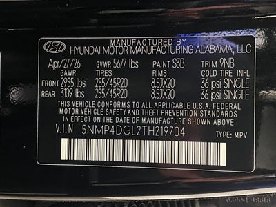 2026 Hyundai Santa Fe Limited AWD