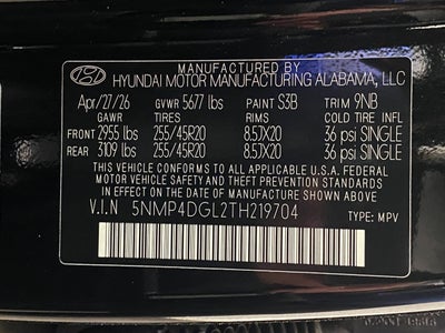 2026 Hyundai Santa Fe Limited AWD