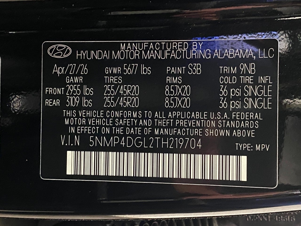 2026 Hyundai Santa Fe Limited AWD