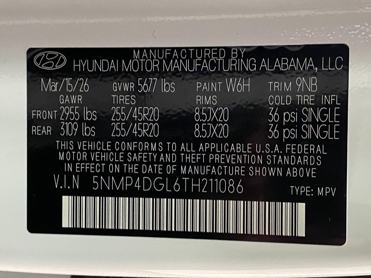 2026 Hyundai Santa Fe Limited AWD