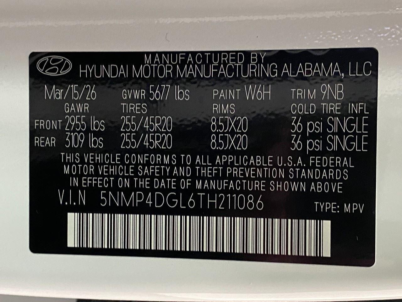 2026 Hyundai Santa Fe Limited AWD