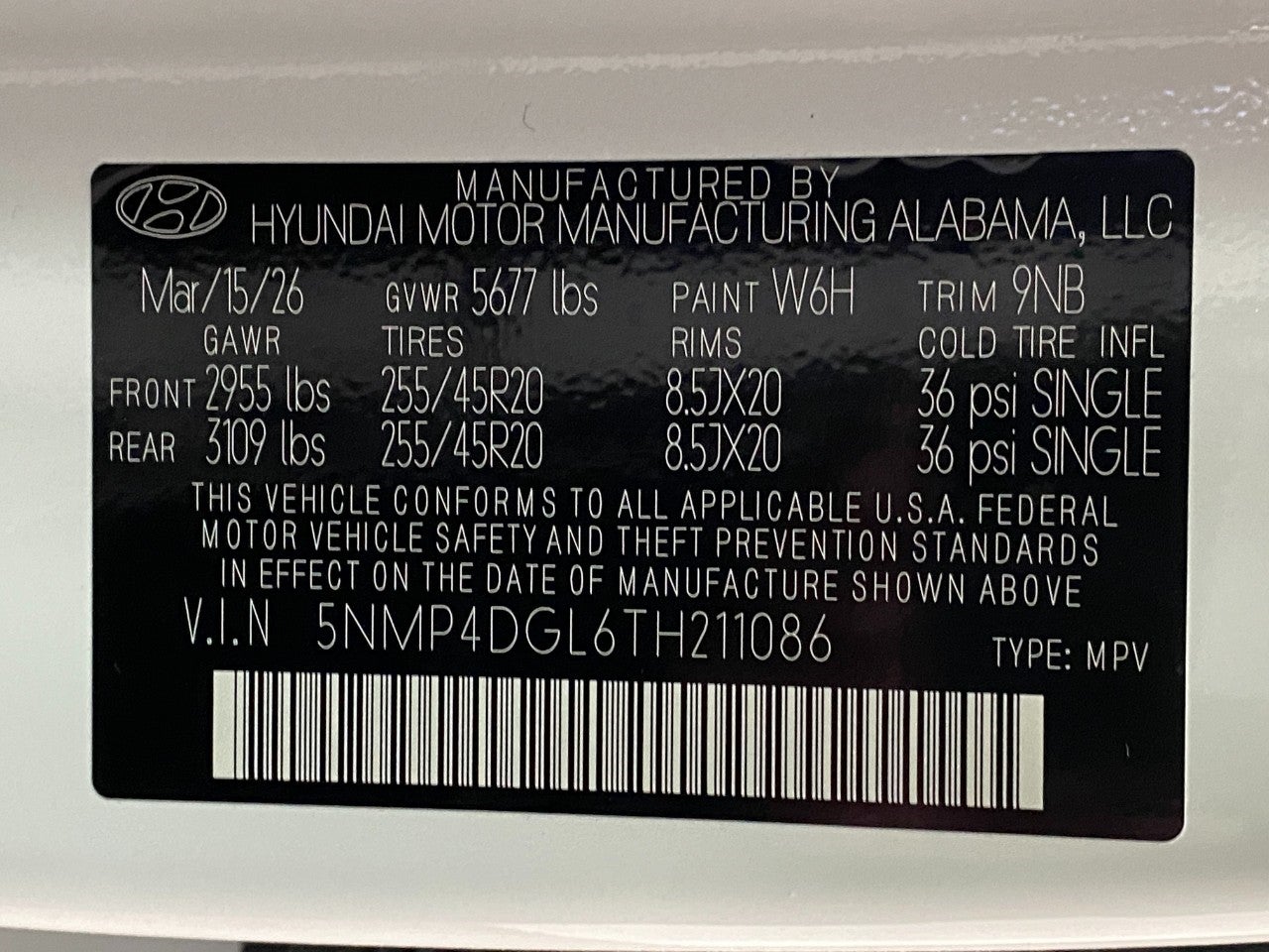 2026 Hyundai Santa Fe Limited AWD