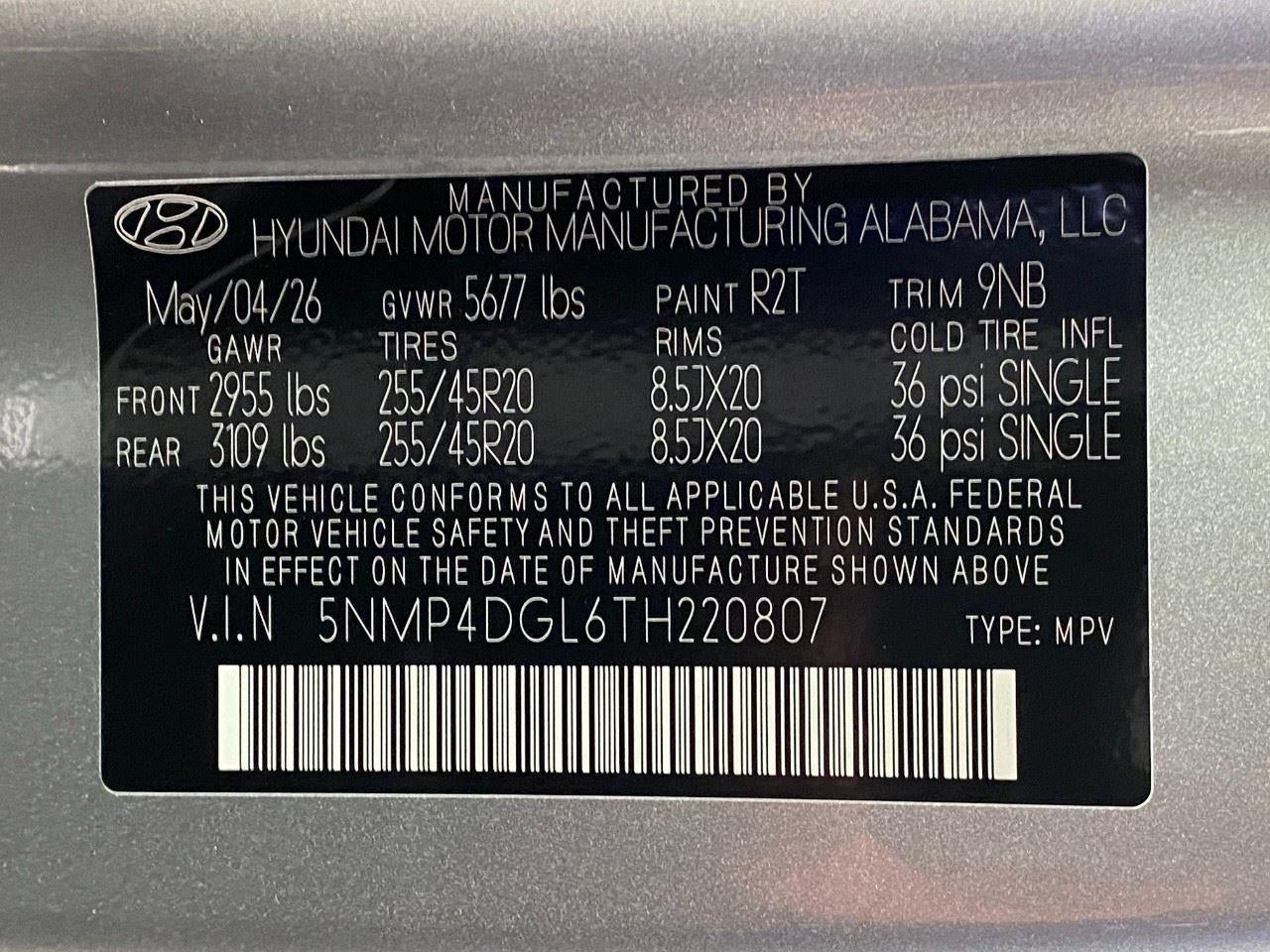 2026 Hyundai Santa Fe Limited AWD